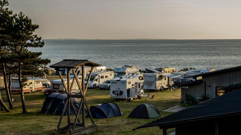 Visit Oerestrand Strandbaden Bagian luar foto